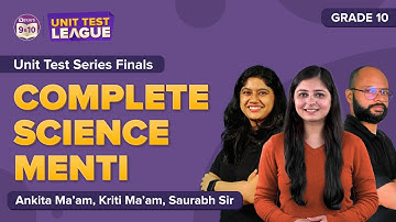 CBSE Class 10 Science Menti Quiz (Complete Syllabus) | BYJU