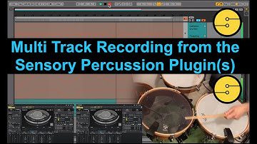 Multitrack Recording and Harnessing Automation of Audio from Sensory Percussion