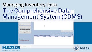 Hazus | The Comprehensive Data Management System (CDMS) screenshot 4