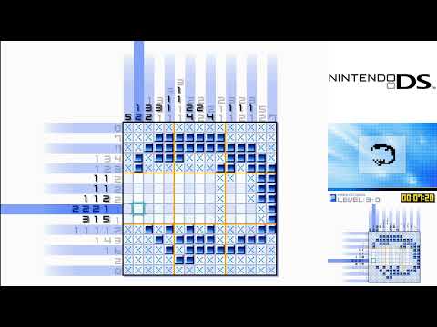 Picross DS (DS / 2007) Прохождение [Часть 3/5]