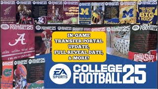 EA CFB 25 Marketing Begins + Full Reveal Date & Transfer Portal Info! | EA Sports College Football