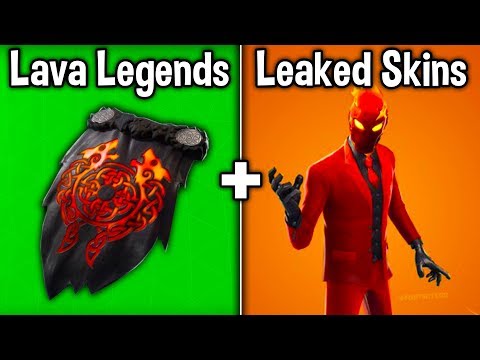 new-"lava-legends"-pack!-all-leaked-skins-+-cosmetics!-(fortnite-battle-royale)