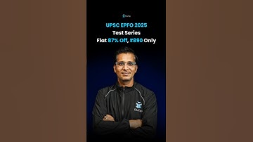 UPSC EPFO 2025 Test Series | UPSC EPFO Online Course | UPSC EPFO MCQs/ Questions | EPFO Preparation