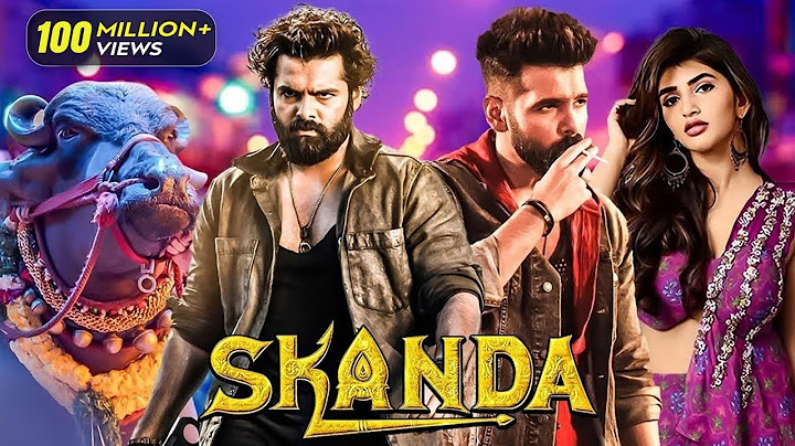 Ram Pothineni's - SKANDA (2024) New Released Full Hindi Dubbed Action Movie | Sreeleela | South Film
