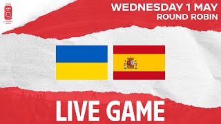 LIVE | Ukraine vs. Spain | 2024 IIHF Ice Hockey World Championship | Division I - Group B