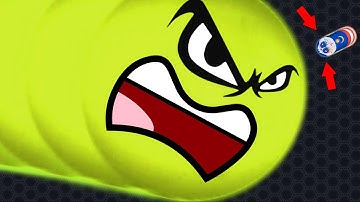 Wormate.io Best Tiny Worm Trapp Giant Worms/Fastest Way To Big Epic Wormateio(Best Funny/Moments)