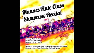 Flute Studio Recital- Mannes School of Music