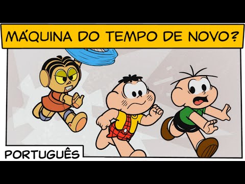 Máquina Do Tempo De Novo Turma Da Mônica