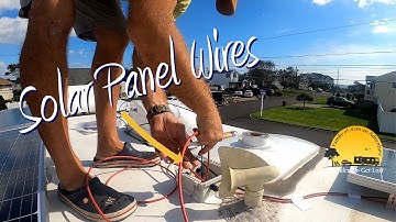 Running SOLAR PANEL WIRING to the RV Cabinet | S2-E34