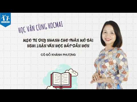 Video [Học văn cùng HOCMAI] - Một số mẹo tư duy nhanh để... - youtube