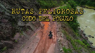 Rutas PELIGROSAS de PERÚ - CODO DEL POZUZO en Moto!