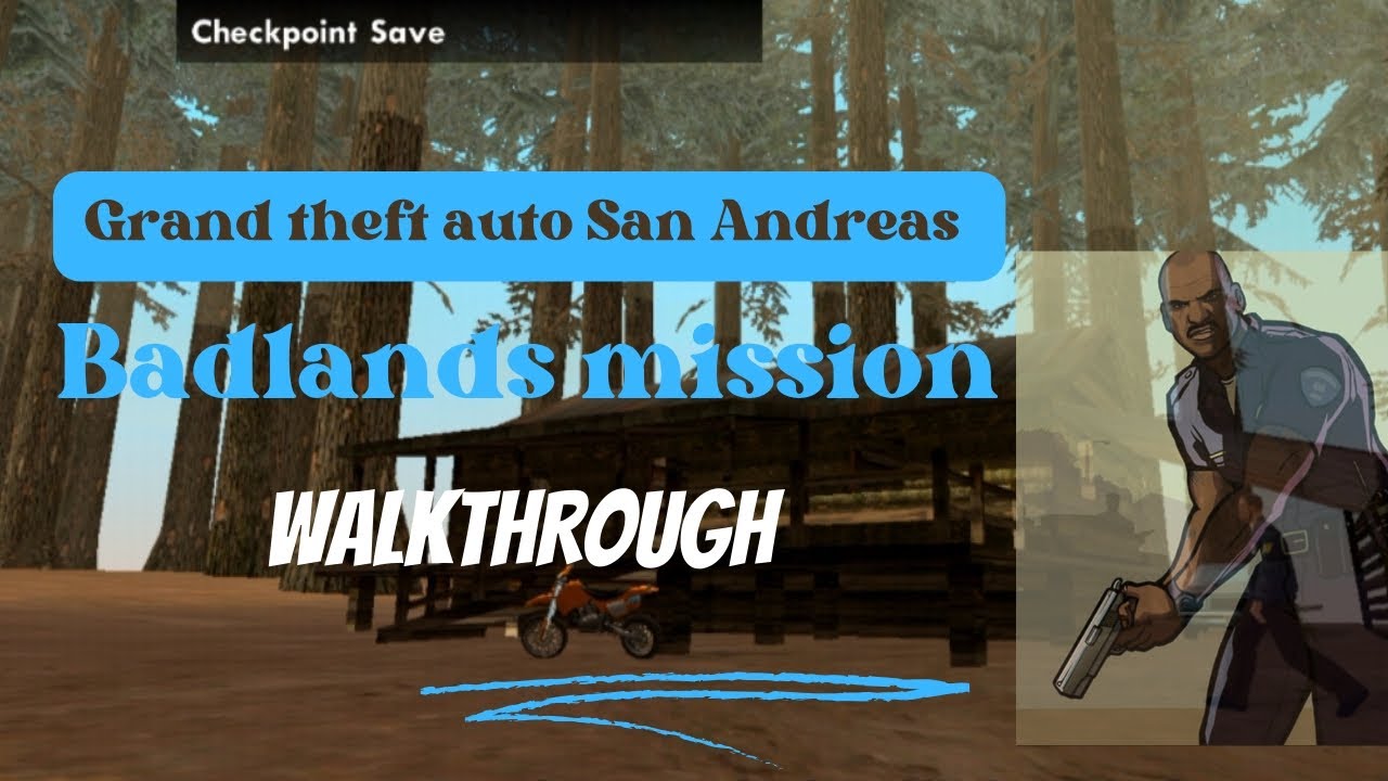 Grand theft auto San Andreas badlands mission #walkthrough #gtasa #gta