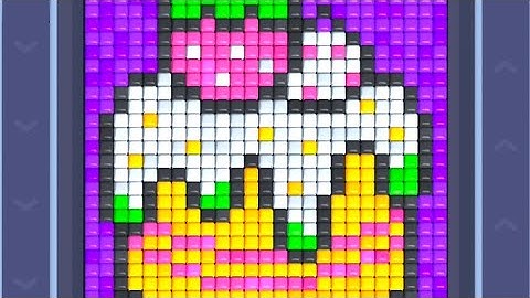 Pixel flow level 66 Walkthrough Solution 