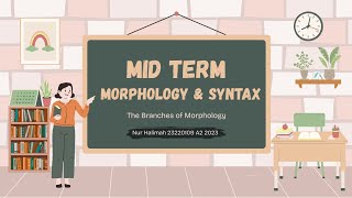 Nur Halimah | A2 2023 | mid term project presentation | morphology and syntax 