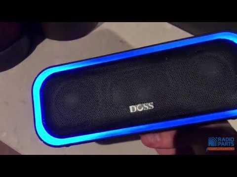 doss bluetooth speaker skipping songs