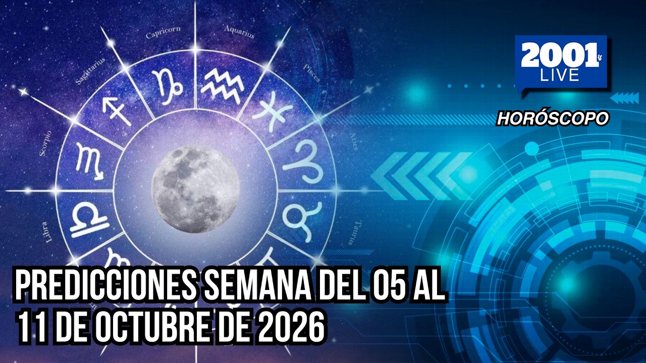 Predicciones de Arturo Acosta: Horóscopo semana del 5 al 11 de octubre de  2026