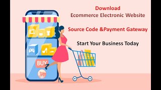 Ecommerce Electronic Website with Source Code