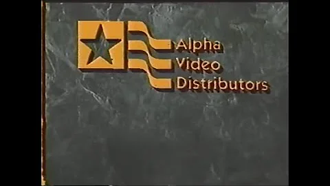 Alpha Video Distributors Logo Early 1990's c Alpha Video Distributors & Greatest Film Classics