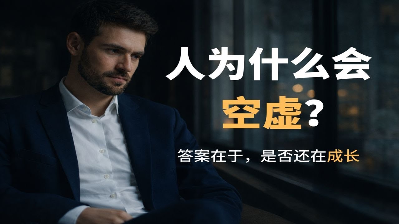 如果你已经很努力了，却还是空虚，这很正常【郑日纬 LouisTeh】