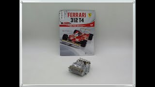 Ferrari 312 T4 uscita N 17. Tubi benzina, asta di apertura valvola, il gomito e il corpo farfallato