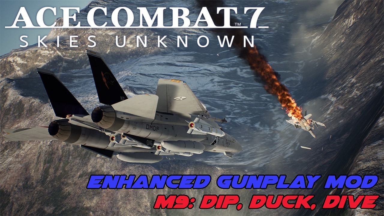 Ace Combat 7 Enhanced Gunplay Mod Ep9: Tomcat Dodgeball