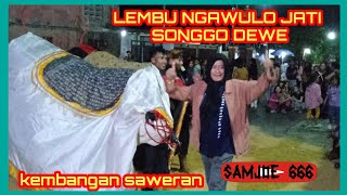 Seni Bantengan kembangan & saweran ll lembu ngawulo jati songo Dewe ll