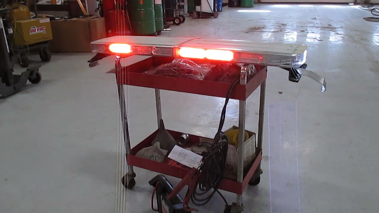 GovDeals: Whelen Liberty 48 inch long all red light bar