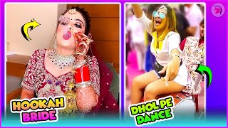 Bride with Hookah | Dhol Pe Baith Ke Dance | Indian Wedding | Reaction | Fight | Spartaa Vlogs