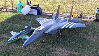 Twin KOLIBRI T35 Avonds F15 powerful flight demo at HMSV