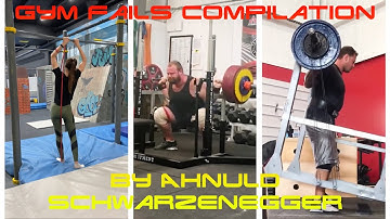 Gym Fails Compilation 1 | Ahnuld Schwarzenegger reacts to gym fails