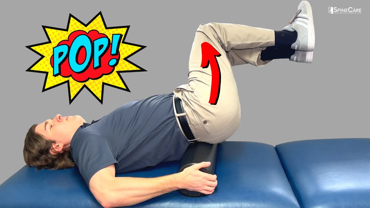 How to use a foam roller to relieve neck, back and knee pain