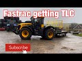 A lot of rain, baling in the shed and fastrac valating. Episode 219