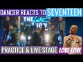 DANCER REACTS TO SEVENTEEN: HOME;RUN LIVE ON JAMES CORDAN & [Choreography Video]