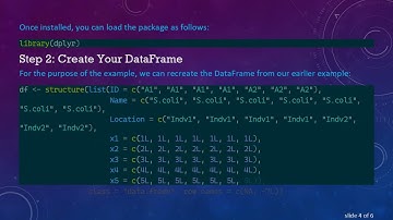 How to Create a New DataFrame Extracting Means Based on Subgroups Using R