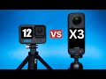 GoPro Hero 12 Black vs Insta360 X3 - Which one is better ???