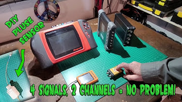 Professional Cam & Crank correlations on a $100 oscilloscope plus a DIY pulse sensor that delivers