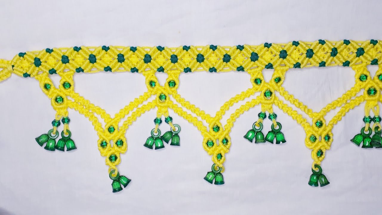 NEW Macrame Toran Design .NO #13