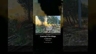 Evening in the Village by Wajiha Zahid #Shorts