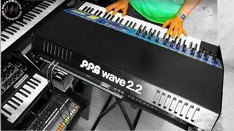 PPG wave 2.2 Wavetable Synthesizer (1982) Elektroplankton