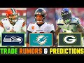 NFL Trade Rumors & Predictions | DK Metcalf Trade | Tom Brady Dolphins?