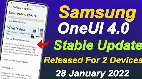 Samsung Released OneUI 4.0 Android 12 For 2 Devices | A51 A71 A31 A21S A22 A32