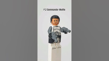 How to make the P.2 Clone Commander Wolffe in Lego! #shots #lego #starwars #legostarwars #clonewars