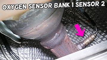 DOWNSTREAM OXYGEN SENSOR BANK 1 SENSOR 2 LOCATION REPLACEMENT EXPLAINED FORD C-MAX FUSION LINCOLN MK