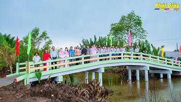 Bạc Liêu: [Phóng sự] Phật giáo Bạc Liêu khánh thành cầu An sinh số 3 tại xã An Phúc huyện Đông Hải