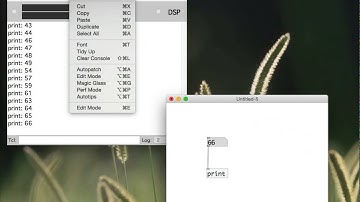Puredata tutorial 6 - The number object
