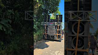 sound horeg naik pick up sedang parkir