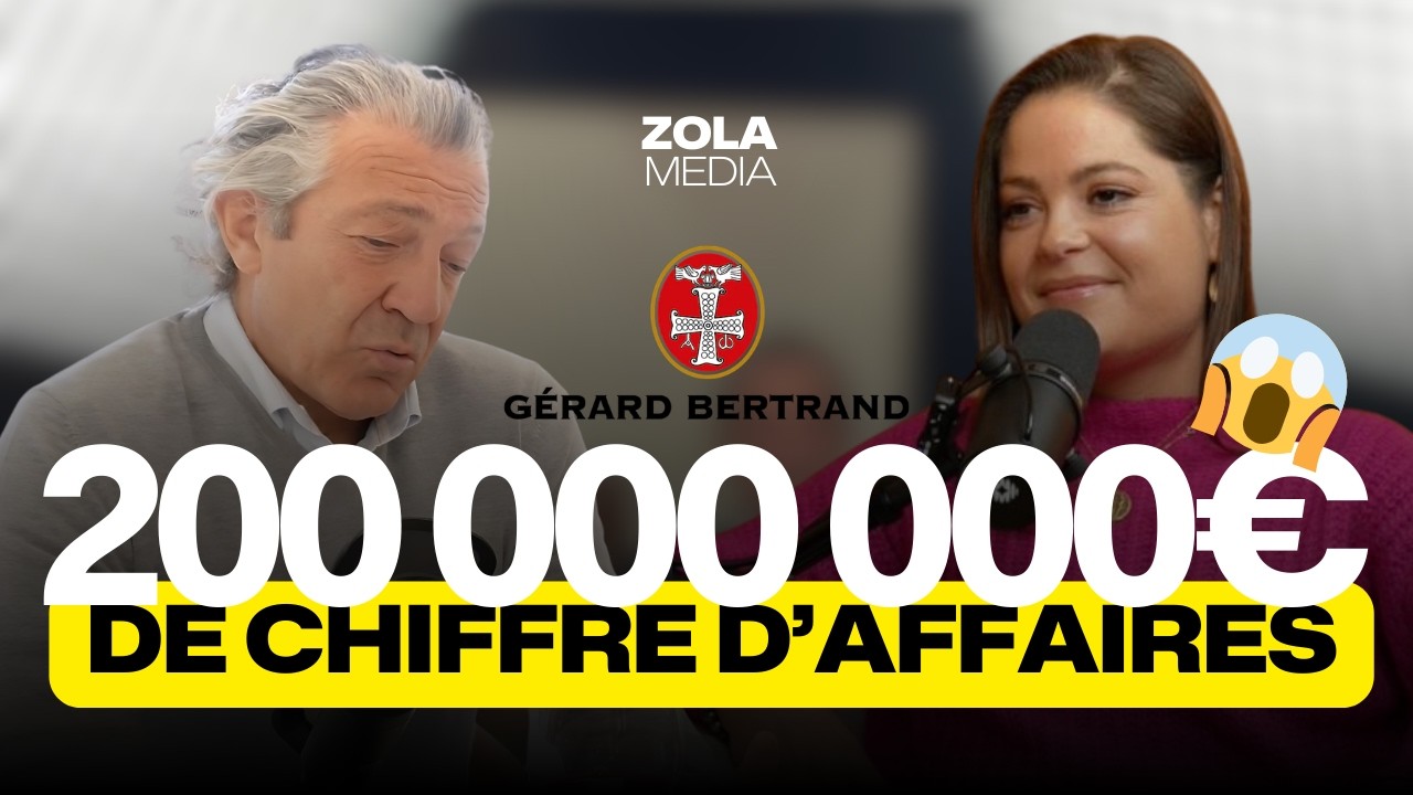 Gérard Bertrand, de rugbyman professionnel à 200M€ de CA : son incroyable parcours