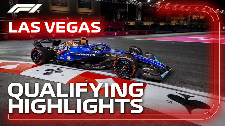 Qualifying Highlights | 2023 Las Vegas Grand Prix