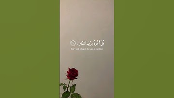 ماهر المعيقلي | #سورة_الناس #قرآن #القرآن_الكريم #قران_كريم #quran