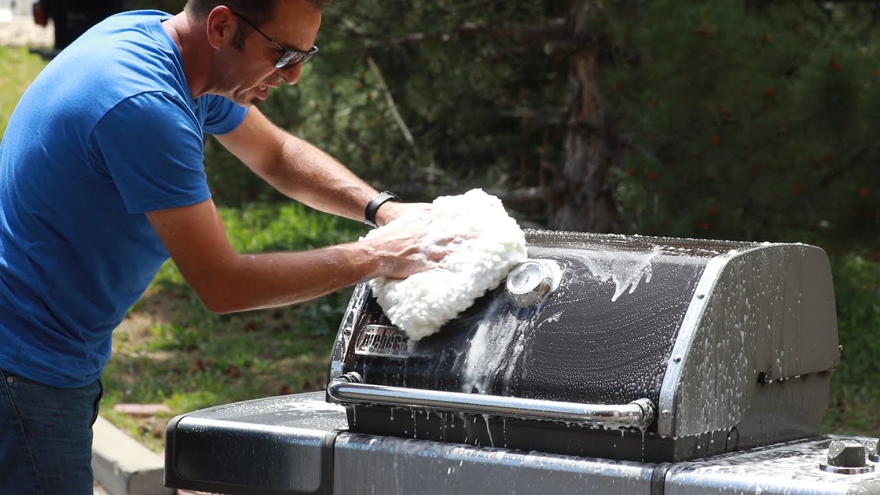 Barbeque Detail Part One Washing Cleaning YouTube